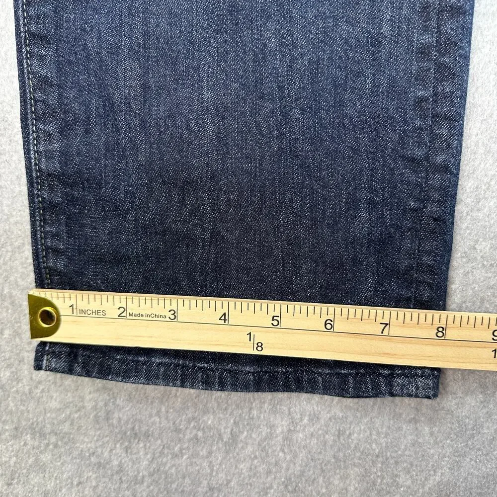 7 For All Mankind Jeans Mens 33 Standard Fit Denim Straight Relaxed Button Fly